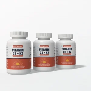 Vitamin D3 K2,  2 in 1 VIT D3 and K2 Supplements