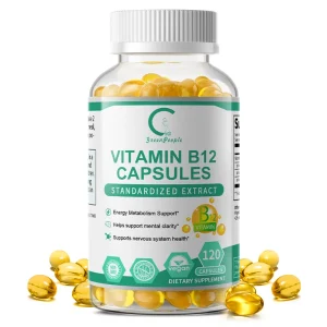 GPGP GreenPeople Organic 1000MG Vitamin B12 Capsule