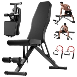 Adjustable Weight Bench for Full Body Workout