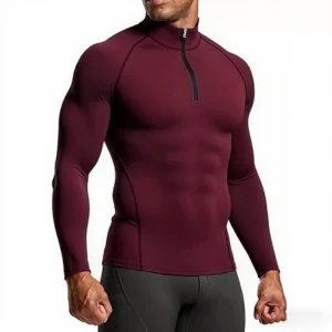 Men Sportswear Fitness Shirts Slim Long sleeve Gym T-shirt